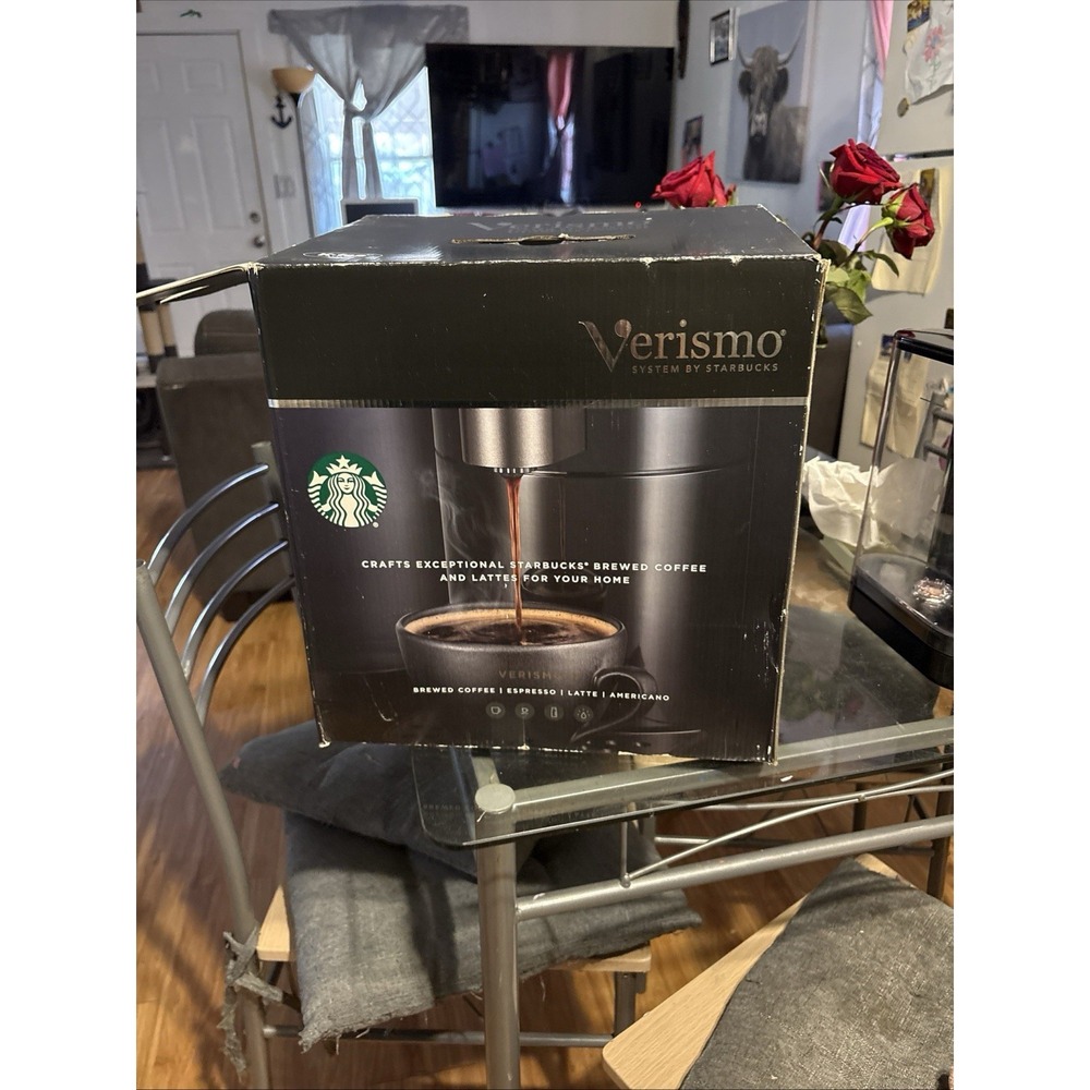 Verismo Starbucks K-Fee Coffee Maker Caffe Latte Espresso Pod Machine.